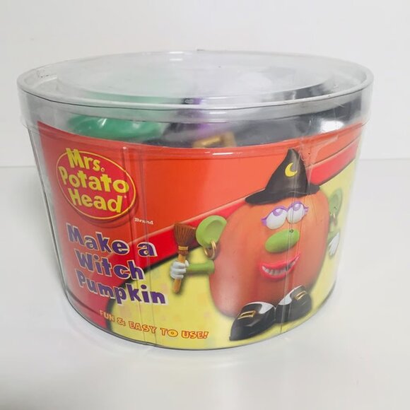Mr Potato Head Make a Witch Pumpkin Halloween Pieces - Picture 1 of 4